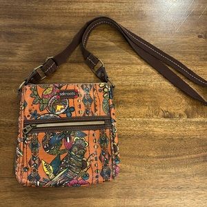 sakroots Crossbody Putse with Owl Pattern